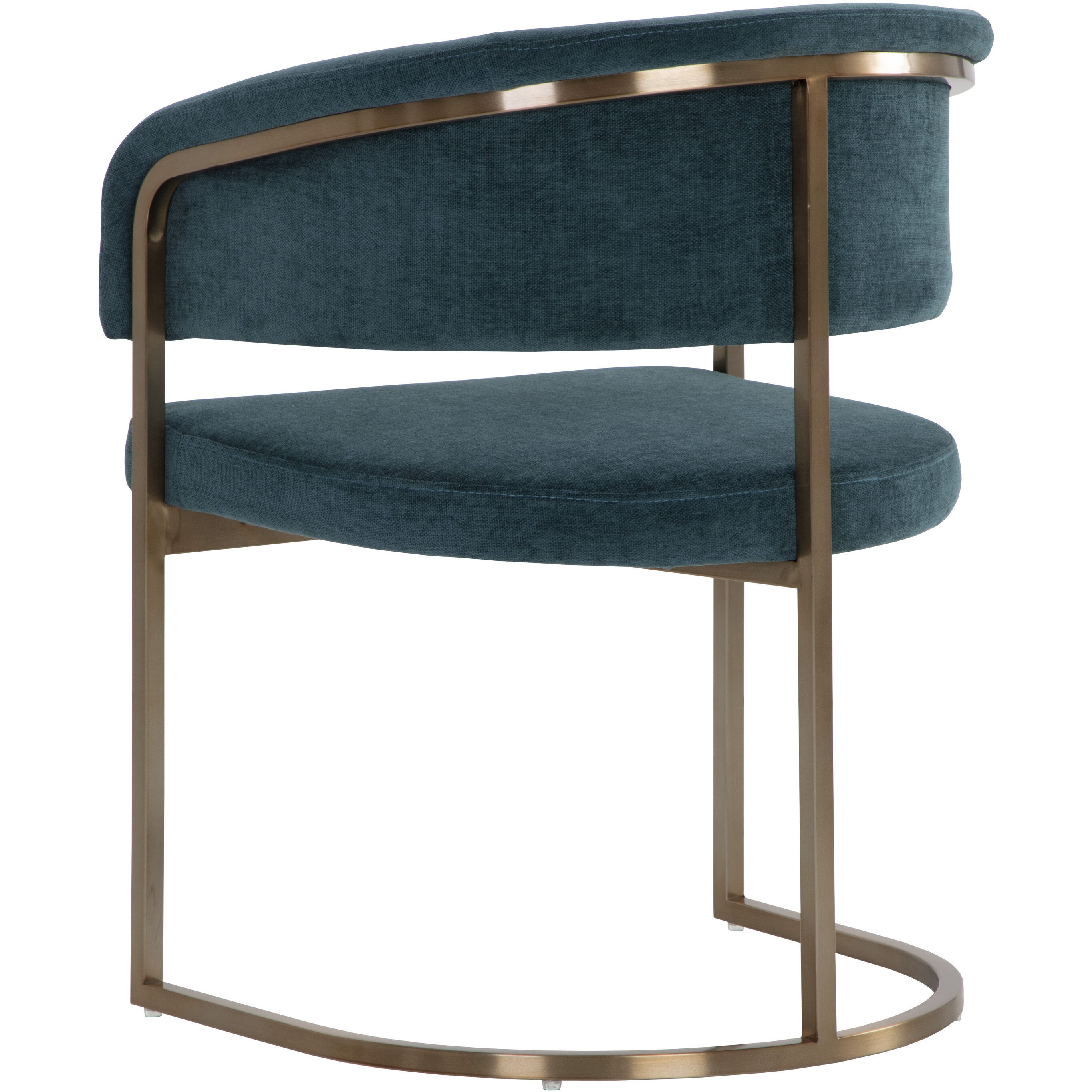 Marris Gold / Danny Teal Dining Armchair